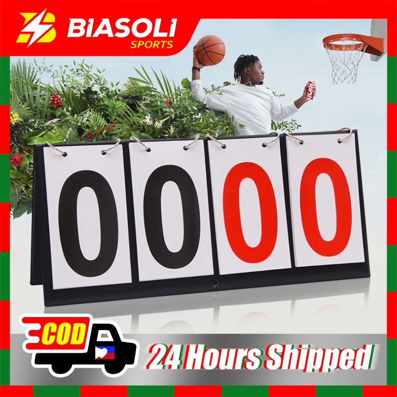 4 Digital Scoreboard Portable Tabletop Score Keeper For basketball ...