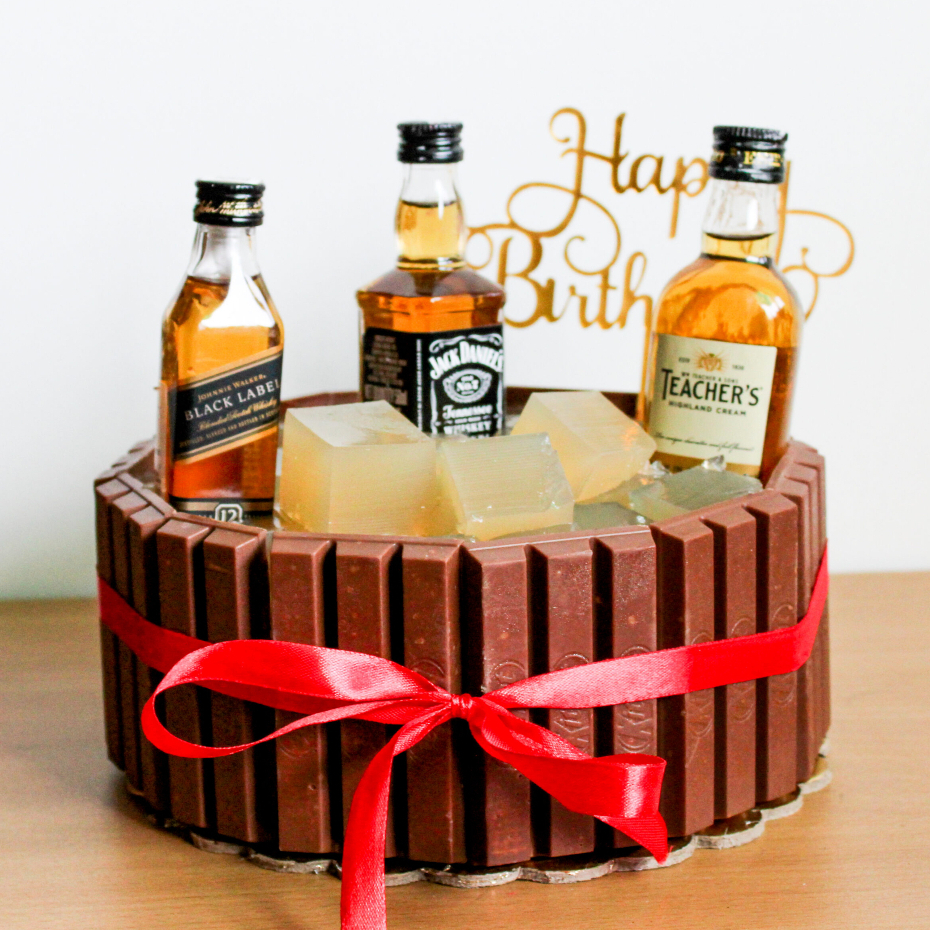 EVERYDAY BAKER Mini Liquor Bottle Cake Topper/Decorations (NOT FOR