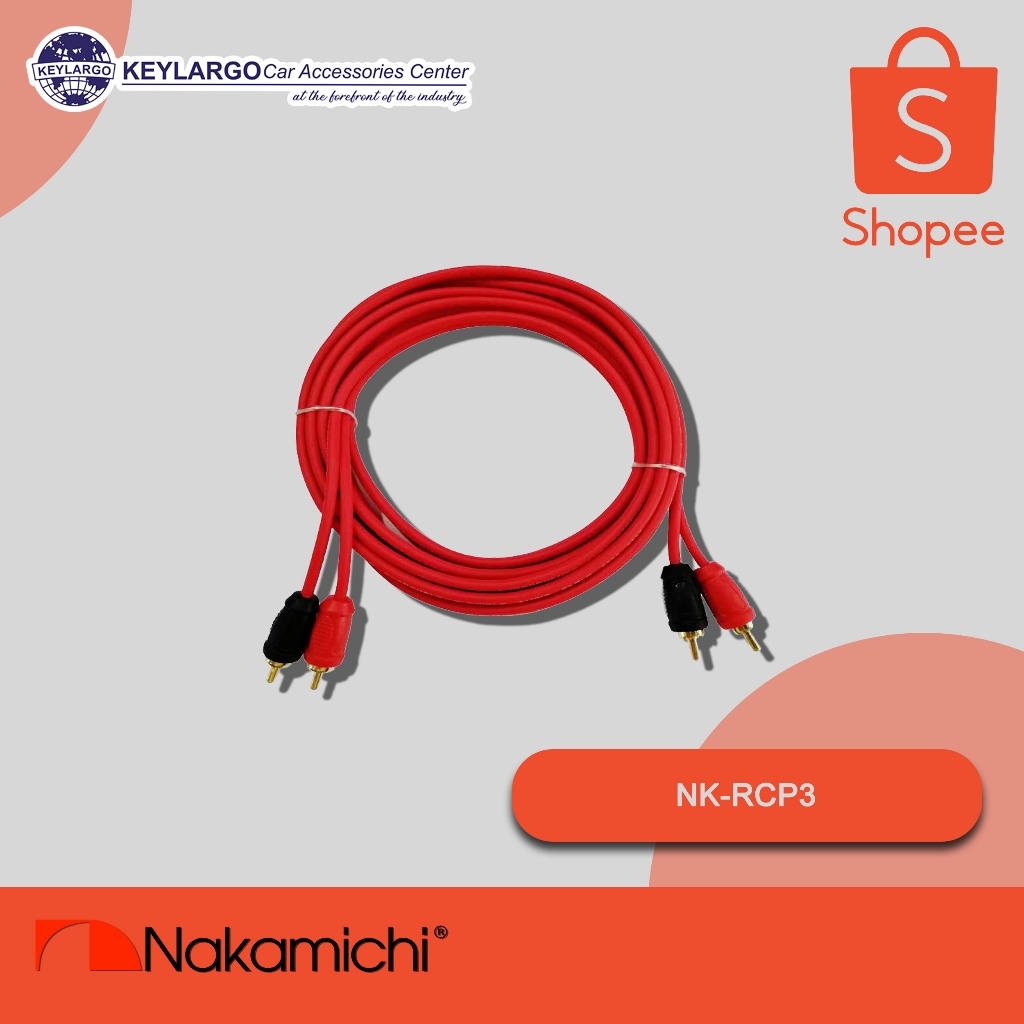 NAKAMICHI RCA CABLE 3M | Shopee Philippines