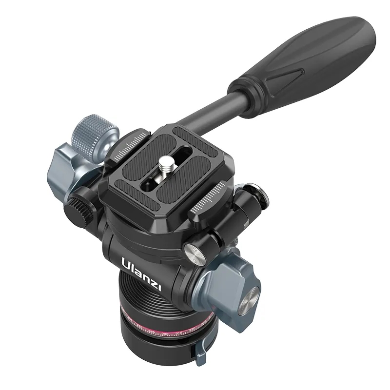 Ulanzi U190 Pro Fluid Video Head for Tripods with ArcaSwiss Camera