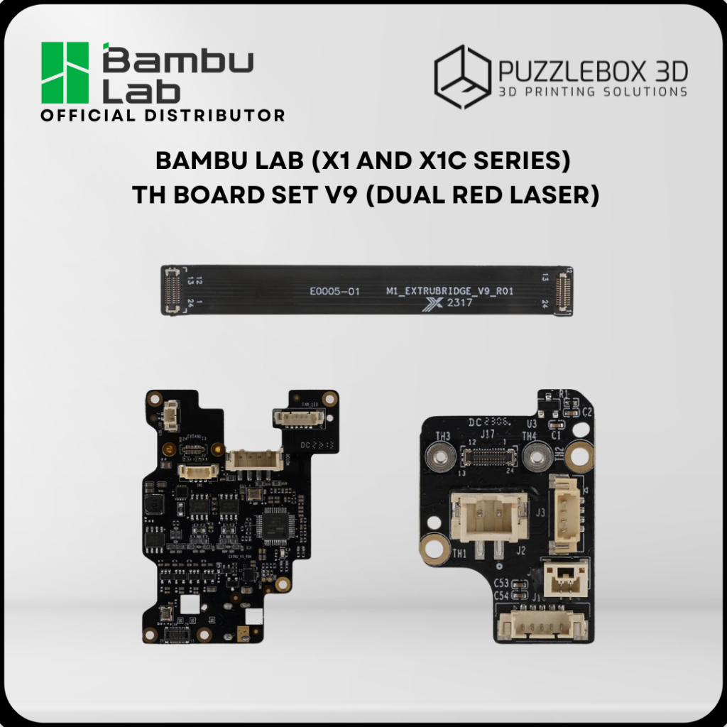 Bambu Lab (X1 and X1C series) TH Board Set V9 (Dual Red Laser) 3d ...