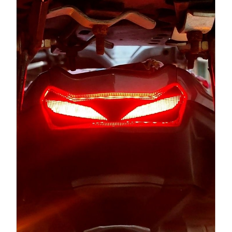 Aerox 155 V2 2021-onwards Tail light Decals Sticker | Shopee Philippines