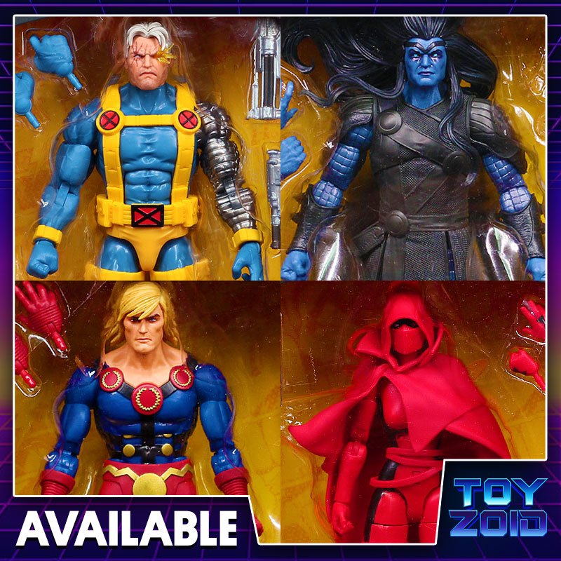 Hasbro Marvel Legends Series Cable (Marvel's Zabu Build-A-Figure Wave) Figure In-Stock On Amazon