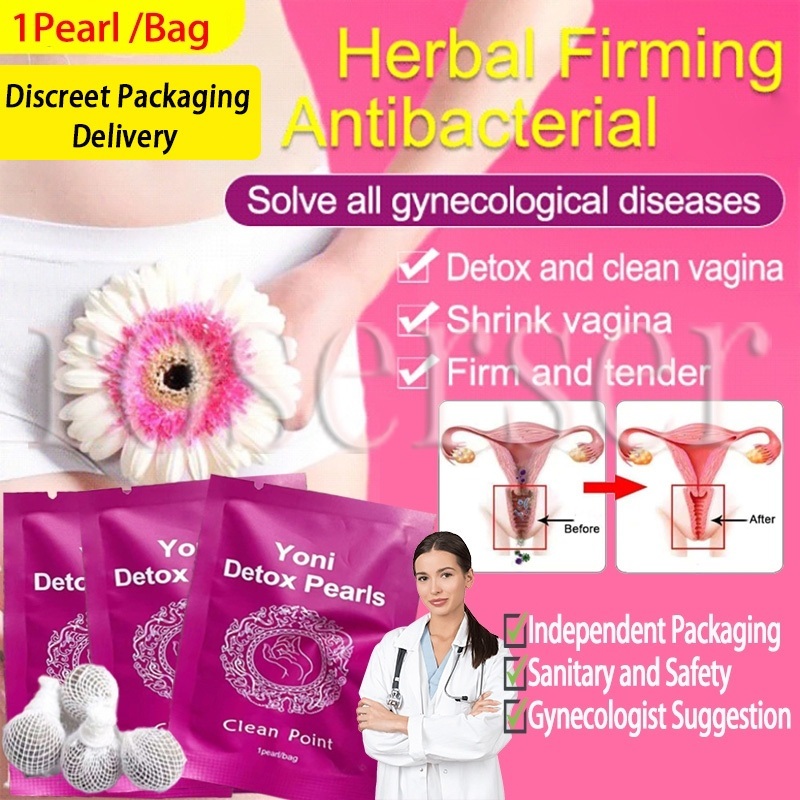 Vaginal Detox Pearls Suppository Uterine Health Yeast Infection Vaginal