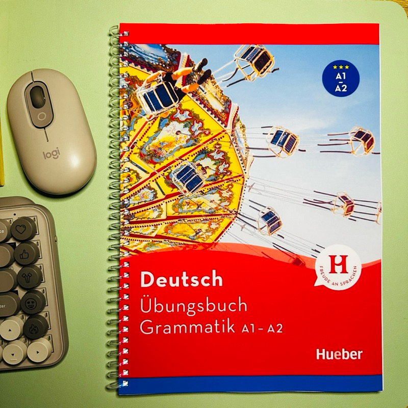 Deutsch Ubungsbuch Grammatik A1A2 (German Language) (A4 Size) Shopee