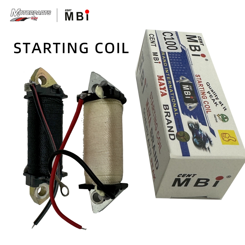 MBI Starting Coil/ Primary Coil C100&BAJ100 for motorcycle | Shopee ...