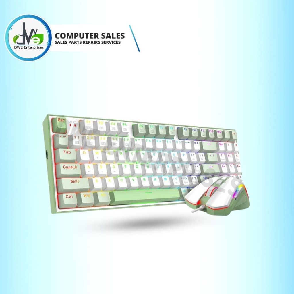 Redragon S134 Ultimate Gaming RIG Mechanical Keyboard+ Mouse Combo ...