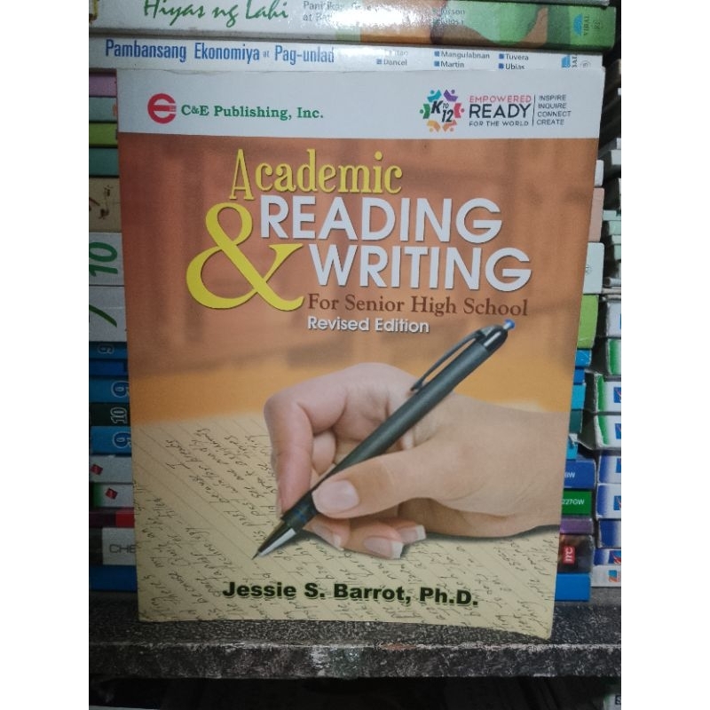 ACADEMIC READING & WRITING Reviced edition (slightly use | Shopee ...