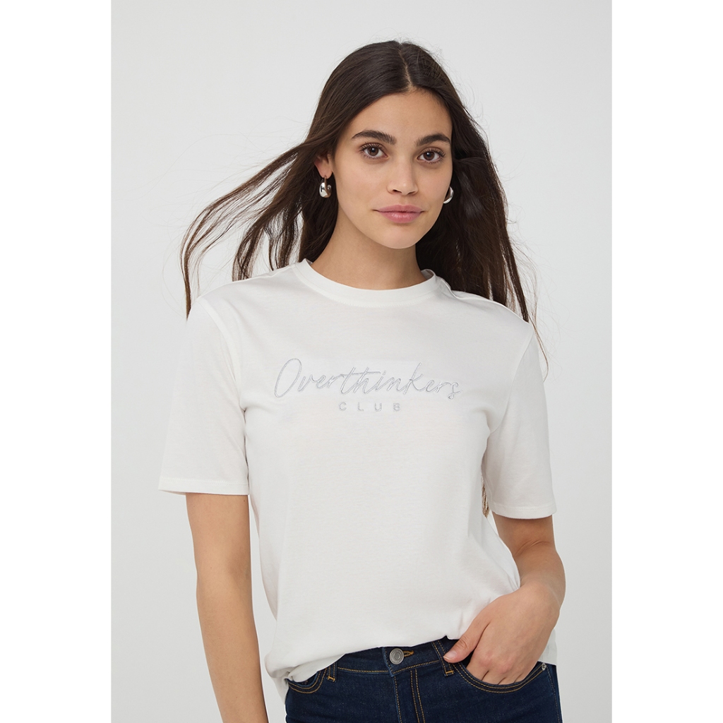 Women’s Short Sleeve T-Shirt +8000 NOVAR-293 Grey (S)