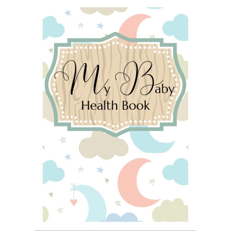 Colored Baby Book for Immunization/Vaccination Schedule/Check up/Health ...