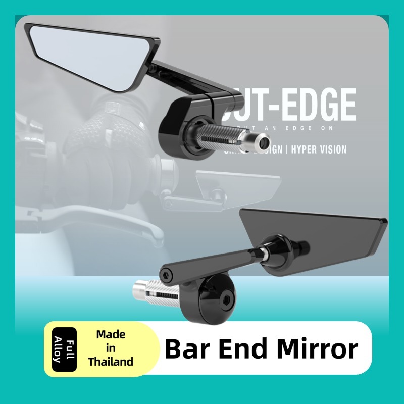 Racing Cut-Edge Mirror Side Bar End | Shopee Philippines