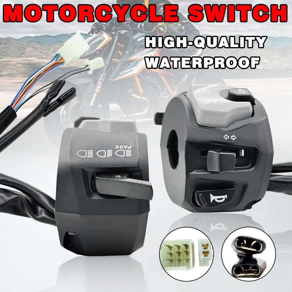 Left Holder Switch Plus Hazard Dim On Off Main Light Left Switch Gsx ...