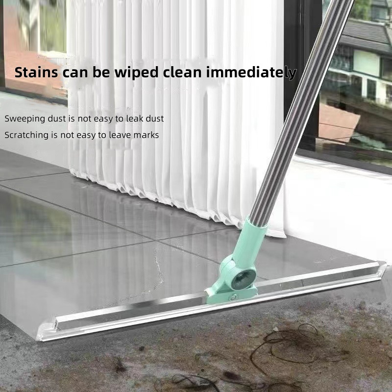 Floor & Window Professional 180° Rotatable Squeegee Scrubber Adjustable ...