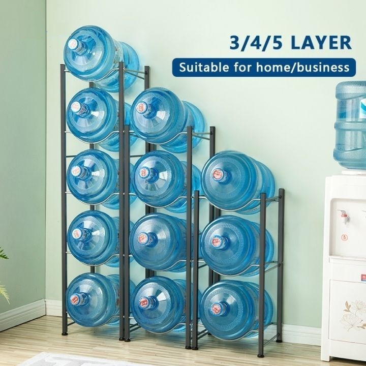 3/4/5/6/8/10 Bottles Water Gallon Rack Stand Mineral Water Rack Stand ...