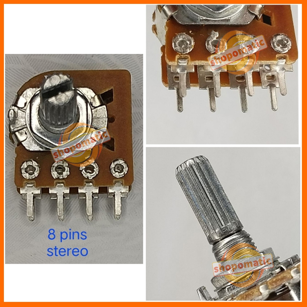 SHOPOMATIC VOLUME CONTROL POTENTIOMETER MONO STEREO MASTER-1PIECE 50K ...
