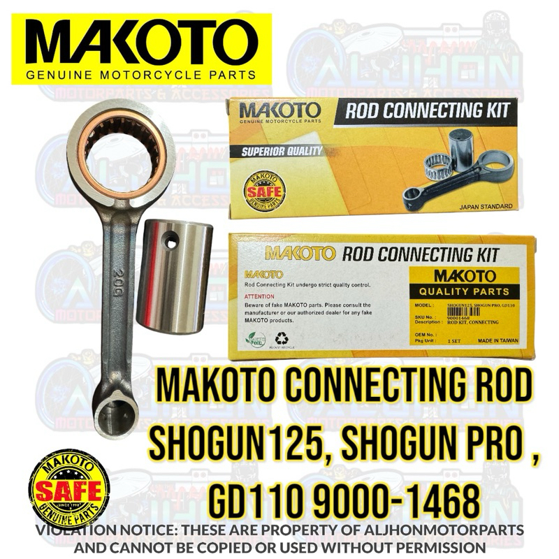 MAKOTO Connecting Rod Kit For Shogun/Pro/GD110 9000-1468 | Shopee ...