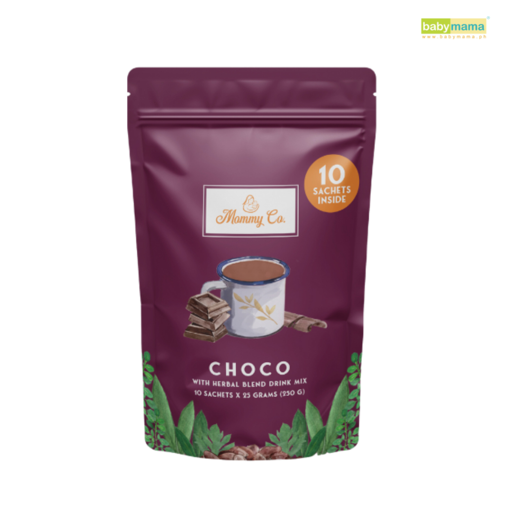 Babymama - Mommy Co. Lactation Choco (Pack of 10 25g sachets) | Shopee ...