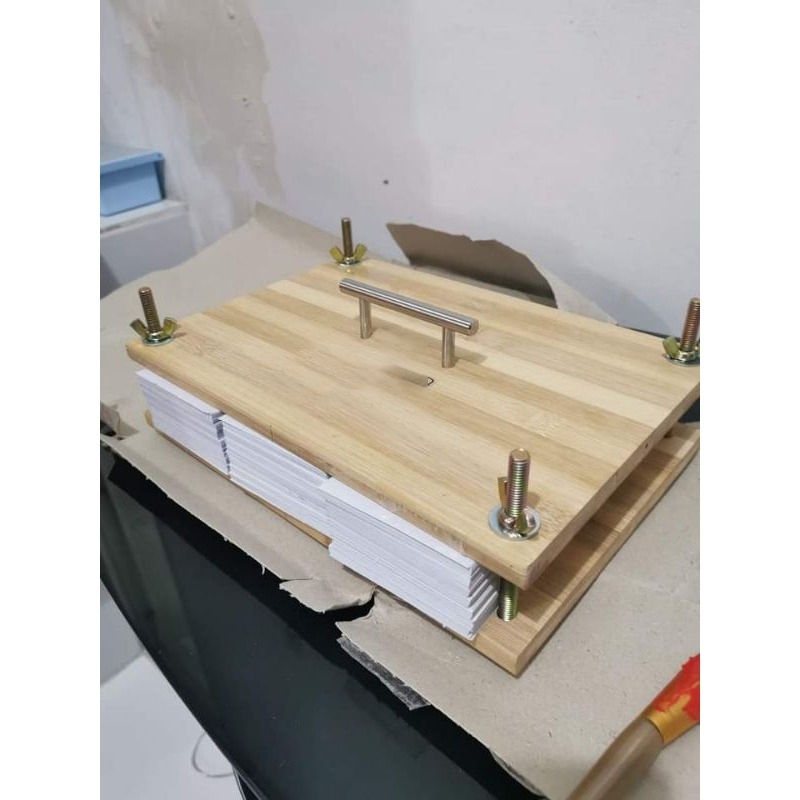 Abbraccia Wooden ,Binding Press,DIY Bookbinding,Binding Machine,Manual