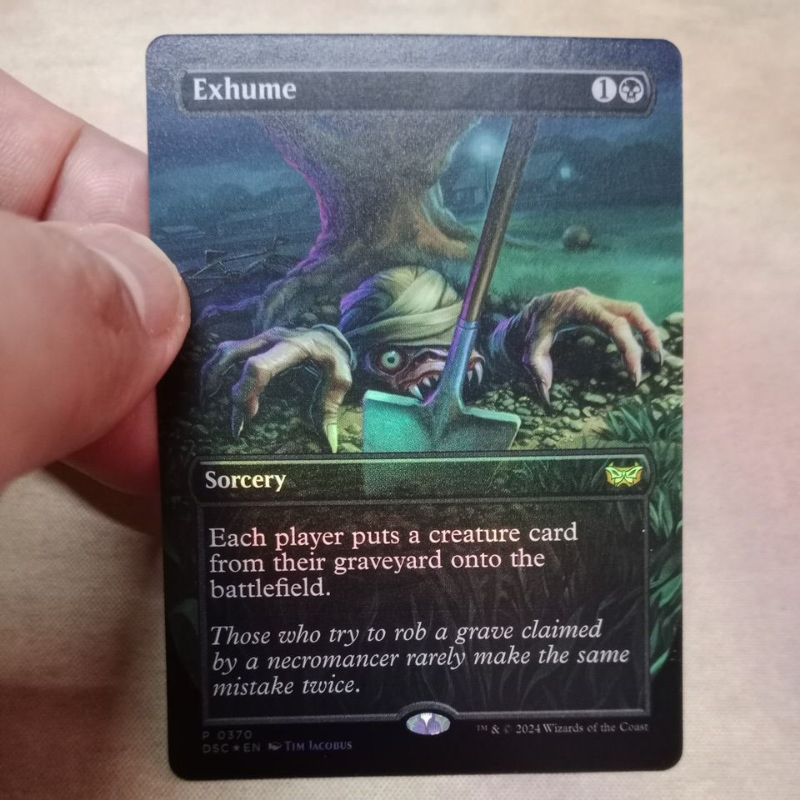 Exhume (Commander Duskmourn: Horror House Promo Foil) | Shopee Philippines