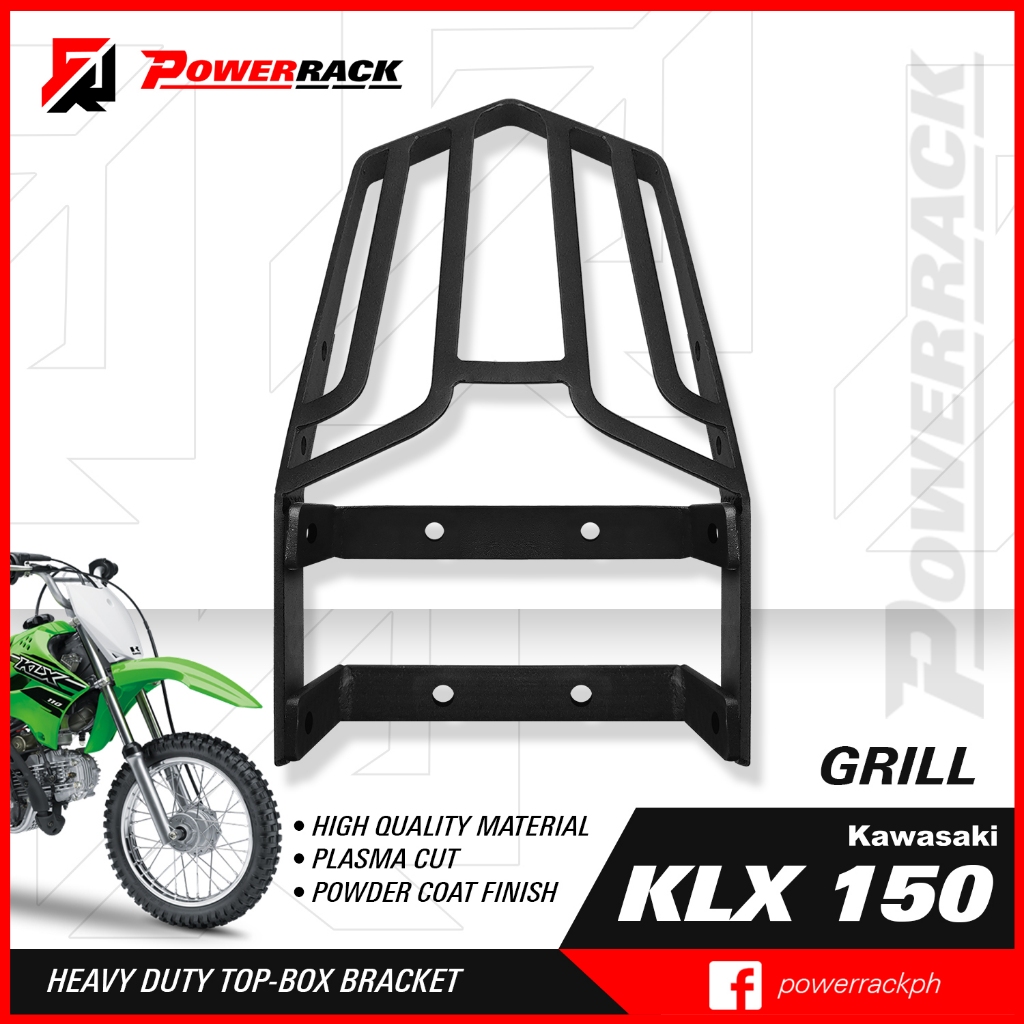 Top Box Bracket for Kawasaki KLX 150/ Heavy duty rack brackets ...