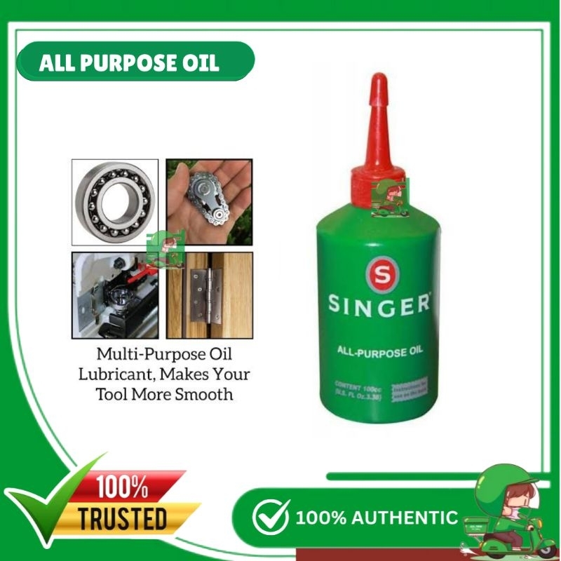 Singer Pure All Purpose Oil Mineral Lubricant Oil / Sewing Machine Oill ...
