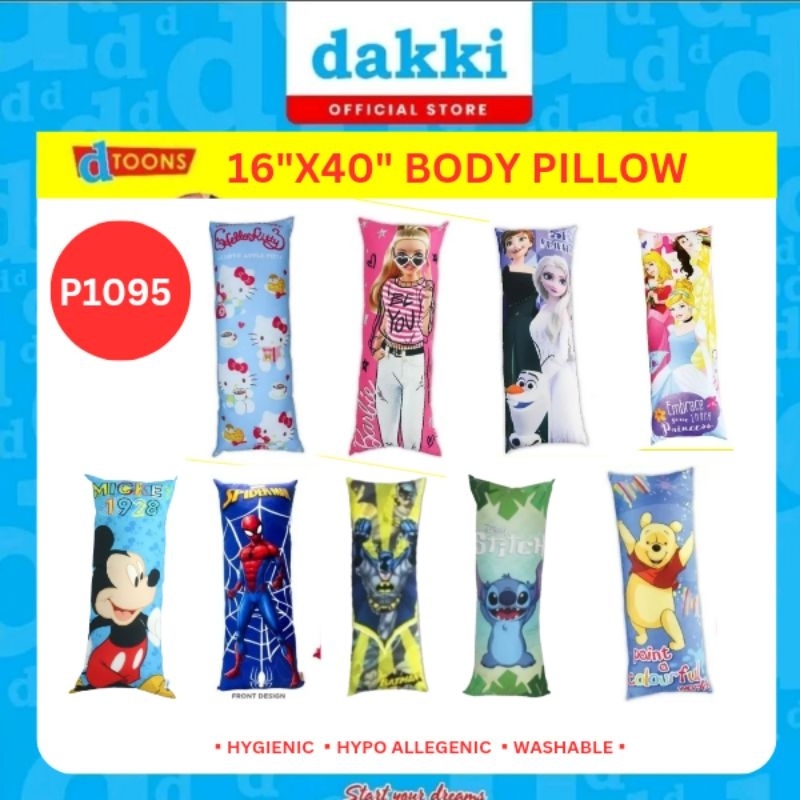 DAKKI Body Pillow character print 16