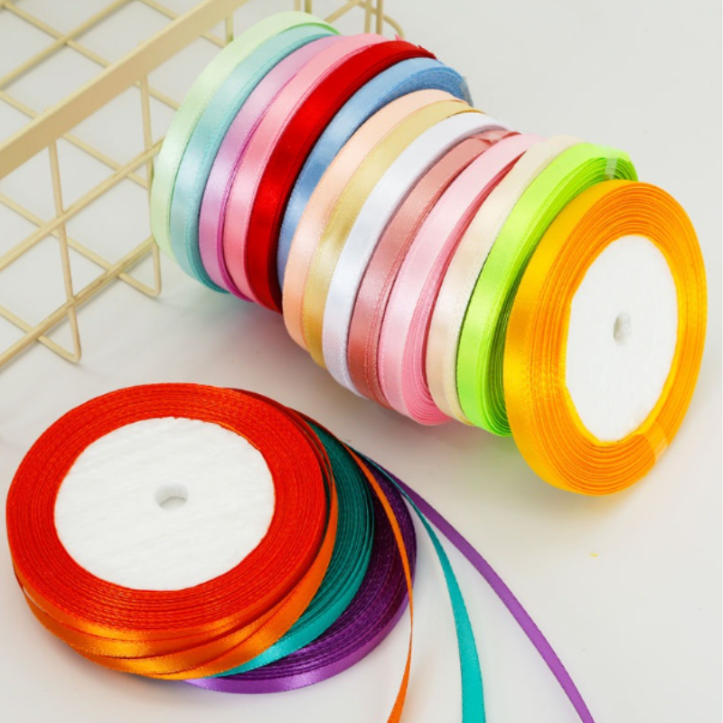 25Yards/Roll 6mmribbon, satin ribbon, decorative ribbon, gift packaging ...