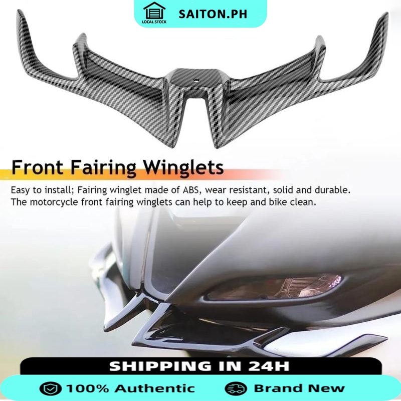 ABS Front Fairing Winglets Aerodynamic ProtectionsGuard Cover ...