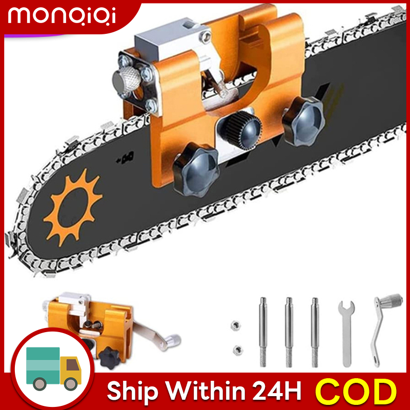 Chainsaw Sharpener Kit Portable Chain Saw Sharpening Tools With 3 ...