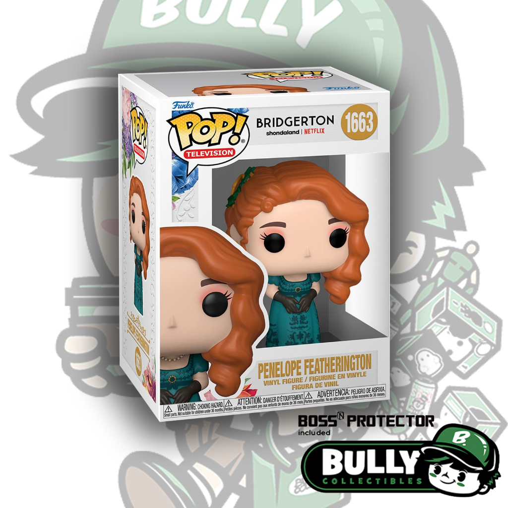Funko POP! Television Bridgerton Penelope Featherington 1663 With Boss Protector (NONMINT
