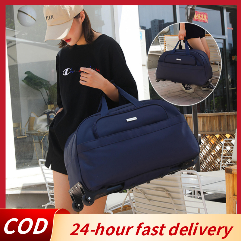 Travel bag pull rod bag portable large capacity waterproof