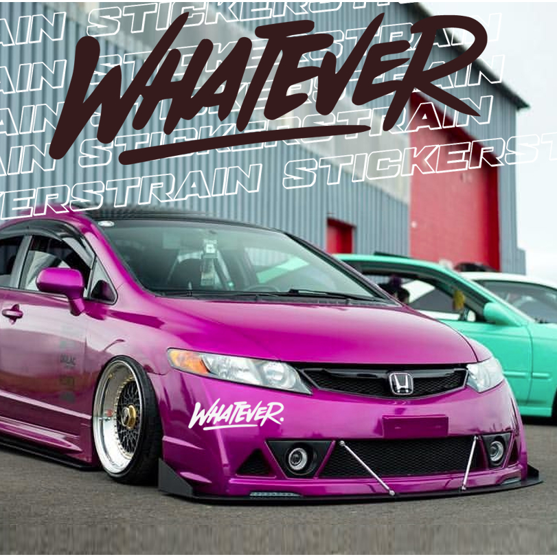 Whatever. Car Sticker Vinyl Decal waterproof | Shopee Philippines
