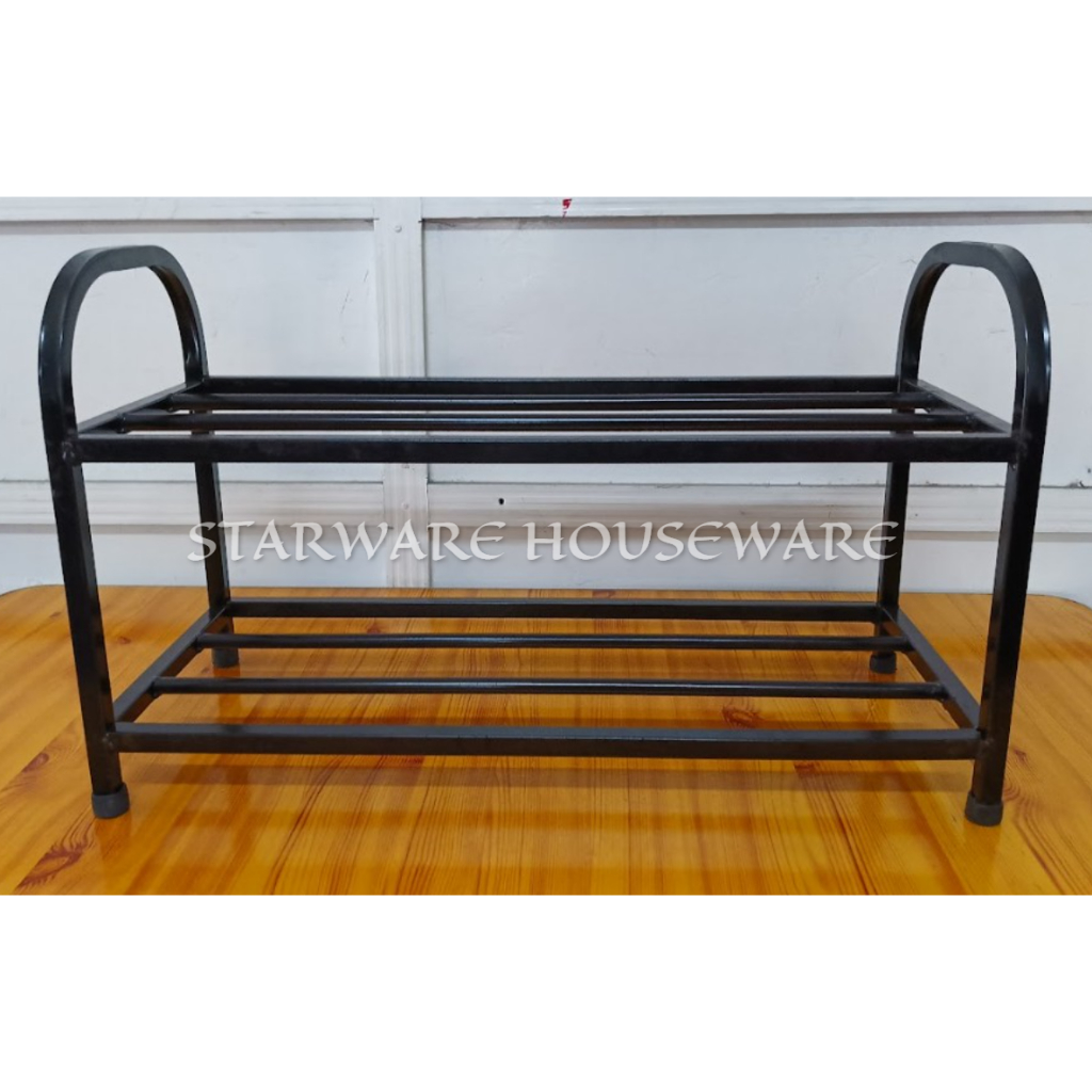 [2 LAYER] SPACE SAVING SHOE RACK / UTILITY RACK / HEAVY DUTY SHOE AND ...