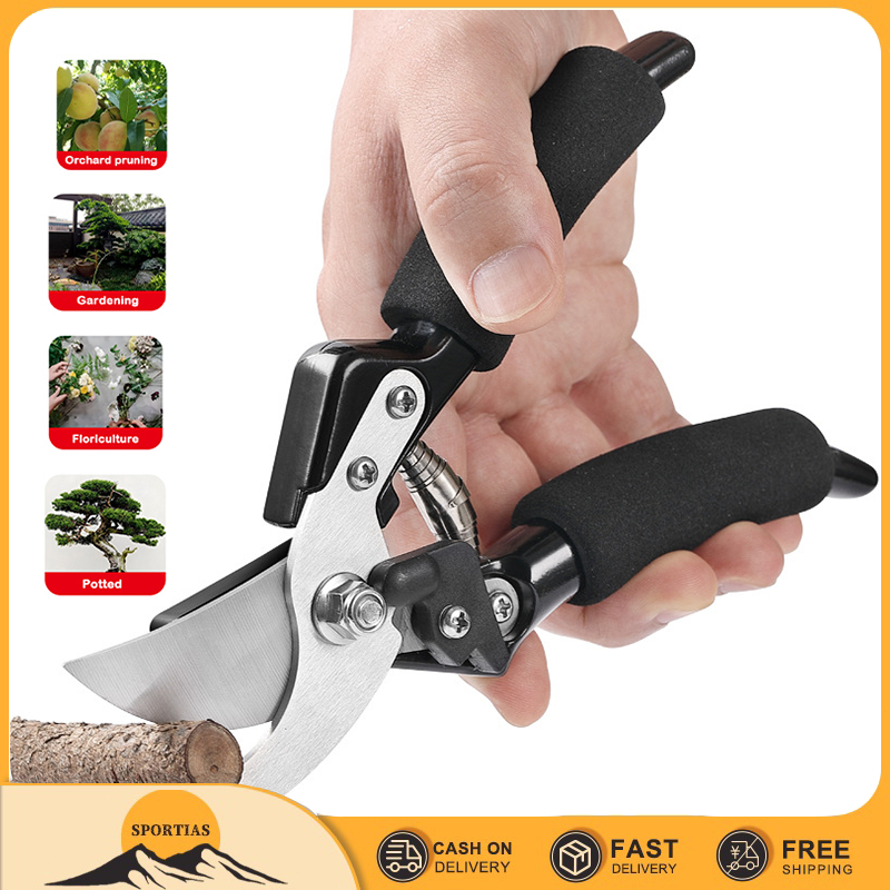 Sportias 3cr13 Steel Garden Pruning Shears Plant Cutter Scissors ...