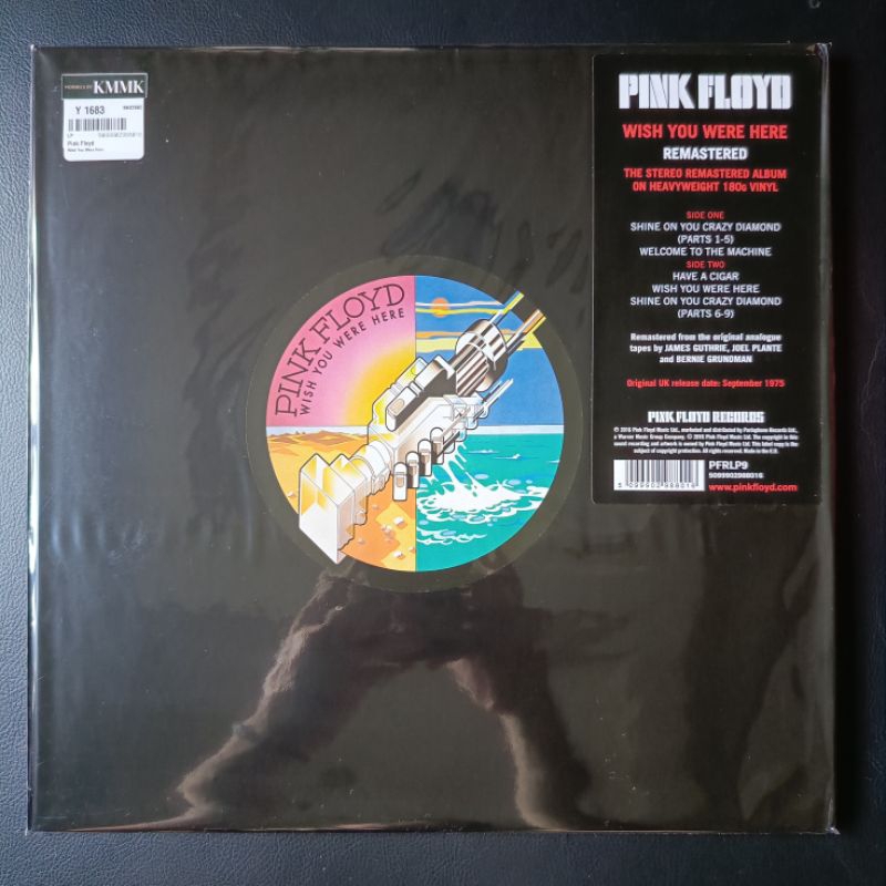 Pink Floyd - Wish You Were Here - Remastered Edition - 1LP (Brand New ...