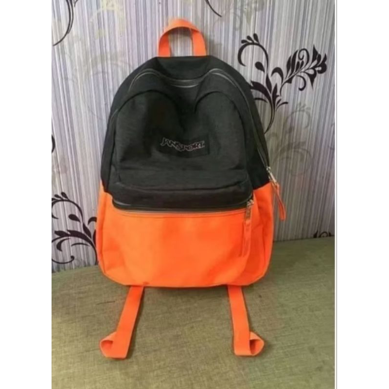 js backpack colorblocking plain | Shopee Philippines
