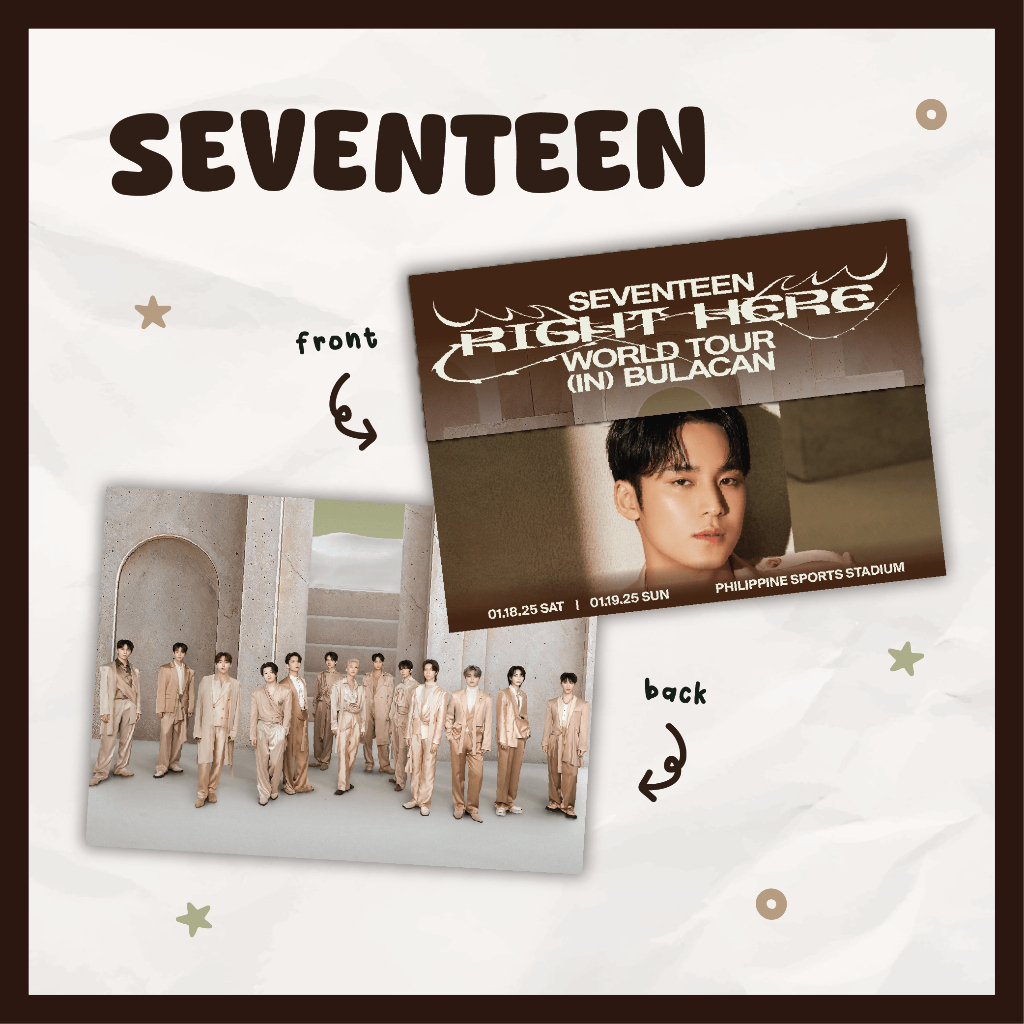 SCRATCHPROOF Seventeen [RIGHT HERE] World Tour in Bulacan Ticket