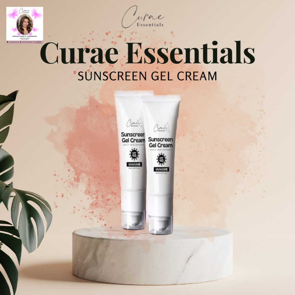 Curae Essentials Sunscreen Gel Cream 50mL | Shopee Philippines