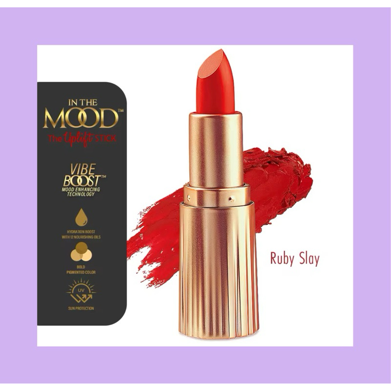 IN THE MOOD MATTE LISPTICK RUBY SLAY | Shopee Philippines