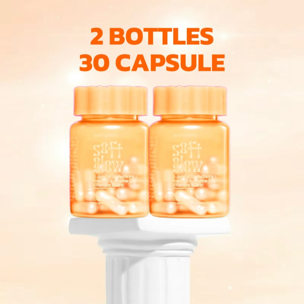 NEW MOON Soft Glow 30 Capsule Small Size Glowing & Brightening | Shopee  Philippines