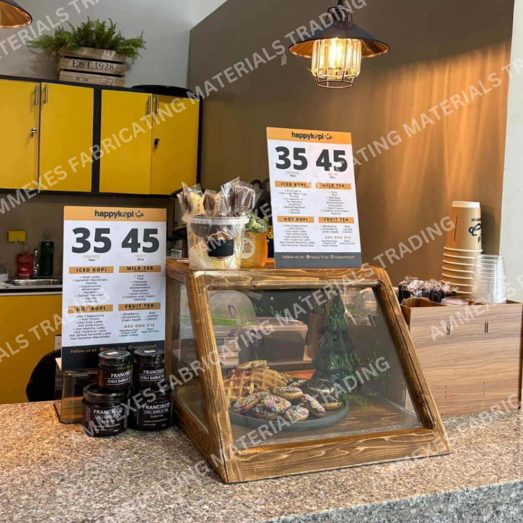 Chara: No shelves Slanted Pastry Bread Display | Shopee Philippines