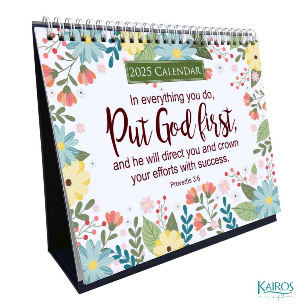 Christian Desk Calendar 2025 