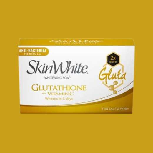 SKIN WHITE Glutathione Soap 90g | Shopee Philippines