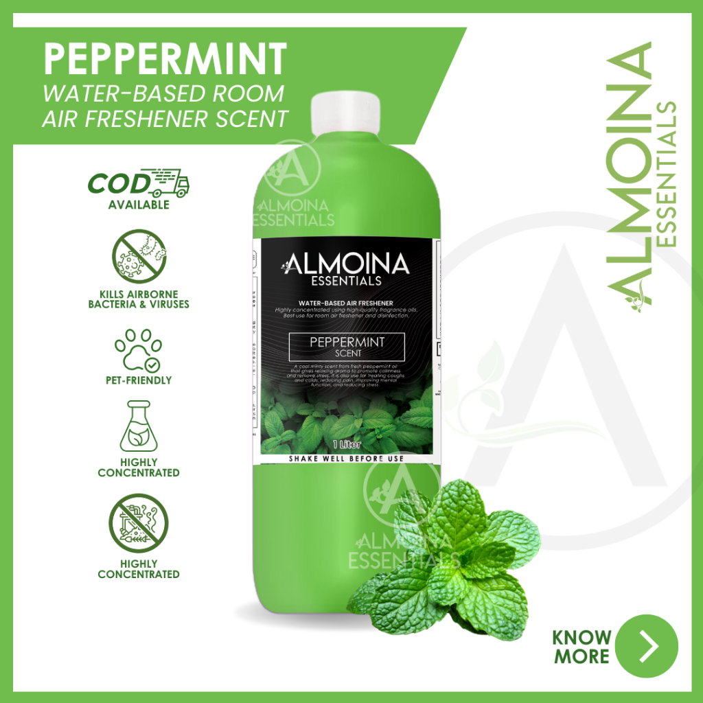 Peppermint Scent Water-based Premium Room Spa Hotel Air Freshener for ...