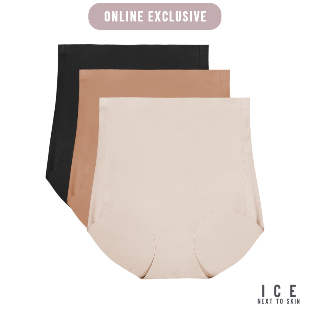 ICE Next to Skin Ladies Women Seamless Heatpress Comfort Silk Soft High ...