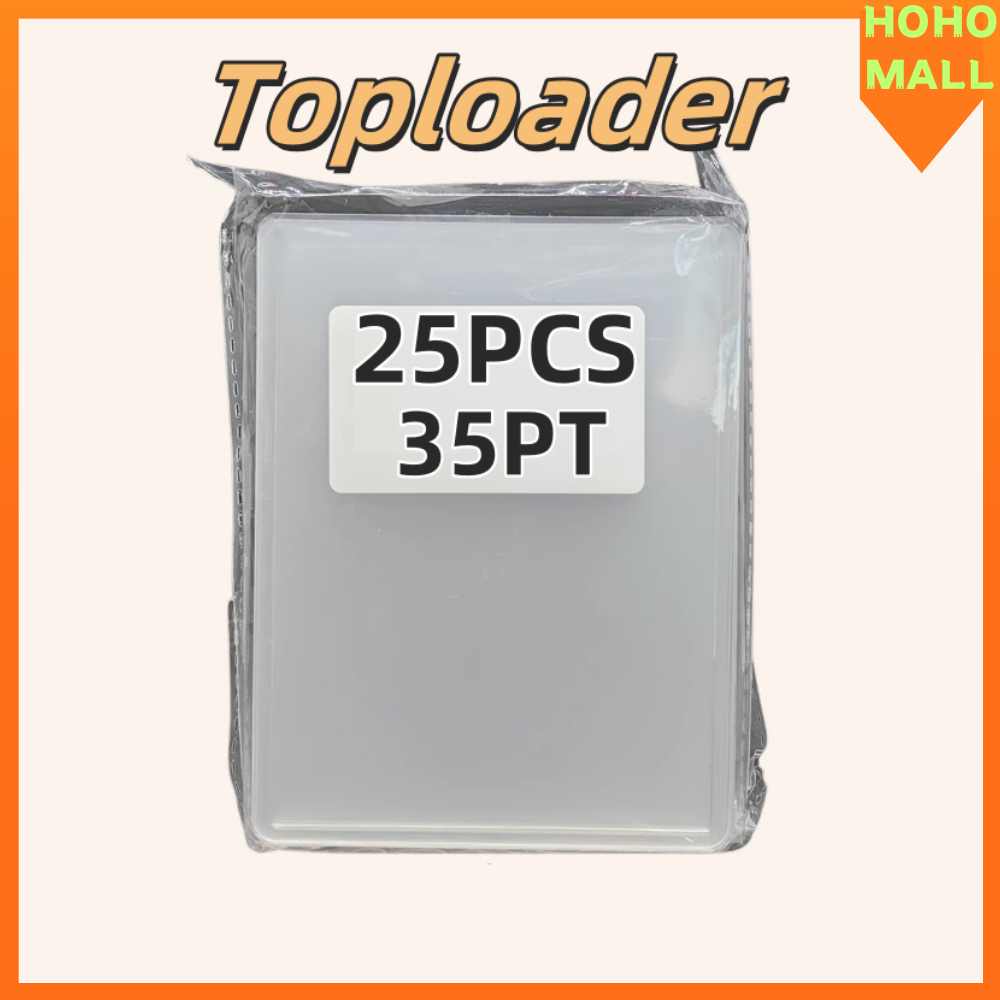 25Pcs Toploader 35pt Photocard Toploaders Set Sleeves Clear Card Case ...