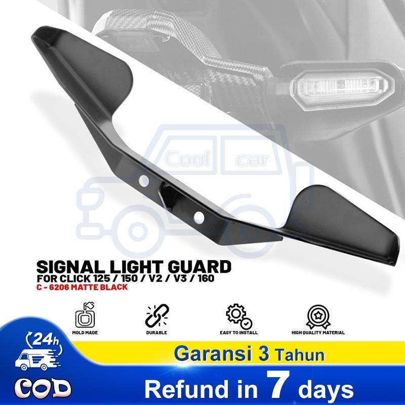 Motorcycle signal light protector for honda click v3, v2 125i /150i ...