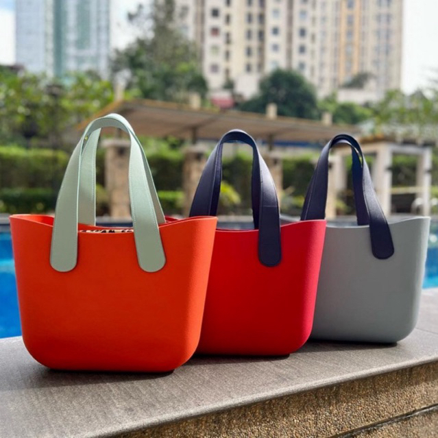 EVA Bag Collection Summer Hues Silicone Bag Waterproof Beach Bag Tote Bag