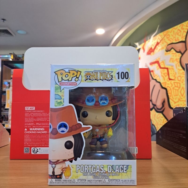 Funko Pop! One Piece - Portgas D. Ace (numéro 100 JJL 170510) - 10 Cm, Occasion