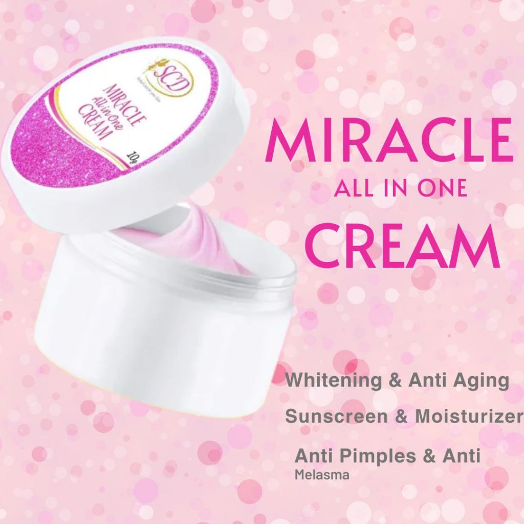 SCD Miracle All in One Cream 10g | Shopee Philippines